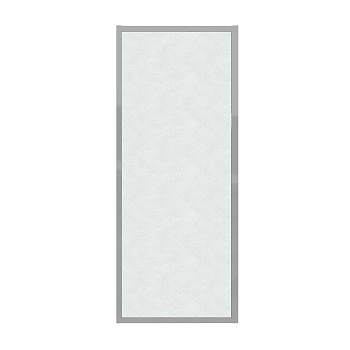 Душевая перегородка Grossman Cosmo 200.K33.02.90.10.02 90х195 стекло текстурное профиль хром глянцевый